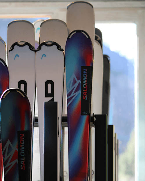 Material alquiler tienda Baqueira
